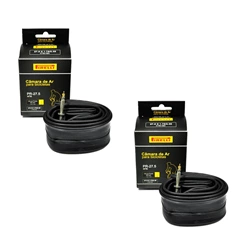 2 C�maras De Ar Bicicleta Aro 29 Pirelli Bico Fino 48mm