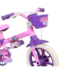 BICICLETA 12 NATHOR CAT ROSA