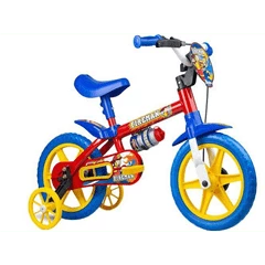 BICICLETA 12 NATHOR FIREMAN VERMELHO