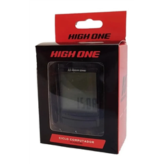 CICLO COMPUTADOR HIGH ONE 15F WIRELESS C/ LUZ