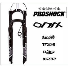 SUSPENSAO 29 PROSHOCK ONIX PRETO 100MM